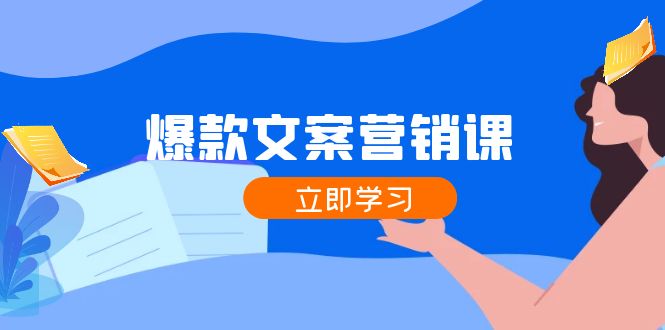 爆款文案营销课：公域转私域，涨粉成交一网打尽，各行业人士必备-云网创