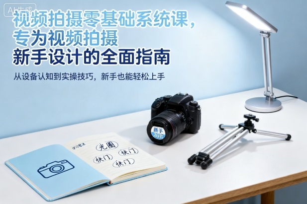 视频拍摄零基础系统课，专为视频拍摄新手设计的全面指南-云网创