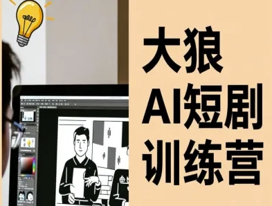 大狼AI短剧训练营-短剧课程(更新中)-云网创