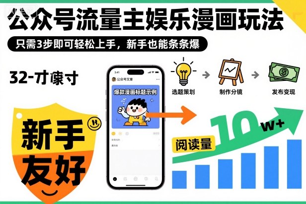 ‍‬⁢‍⁡‍‍⁡​⁣⁤‍‬⁡⁣⁢​⁣‍⁣‌‌⁢​⁡⁡‌​⁢⁣⁢​⁢‌​⁣‬​⁣‬‬⁣⁢​⁢⁣公众号流量主娱乐漫画玩法，只需3步即可轻松上手，新手也能条条爆-云网创