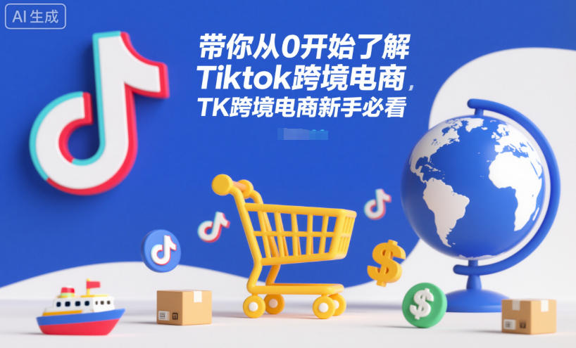 带你从0开始了解Tiktok跨境电商，TK跨境电商新手必看-云网创