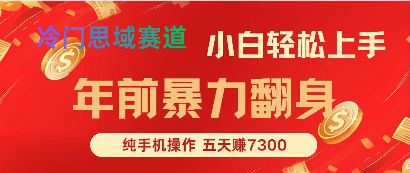 年前爆火项目，5天赚了7300-云网创