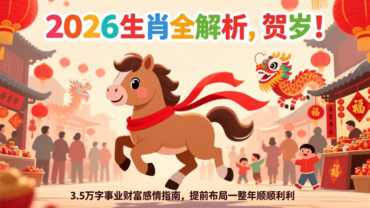 付费文章：贺岁！2026生肖全解析，3.5万字事业财富感情指南，提前布局一整年顺顺利利-云网创