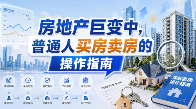 付费文章：房地产巨变中，普通人买房卖房的操作指南【上篇+下篇】-云网创