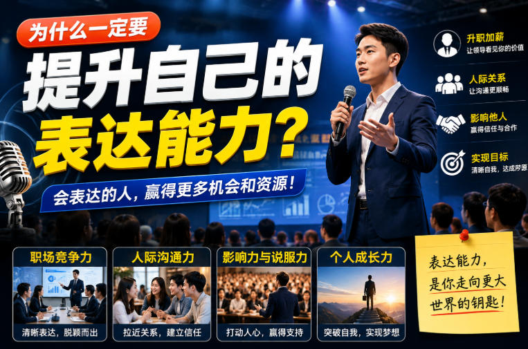 付费文章：为什么一定要提升自己的表达能力？-云网创