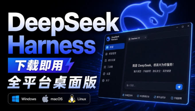 Github上近20万Stars，Harness现在可以双击运行使用了，Harness全平台桌面版-云网创