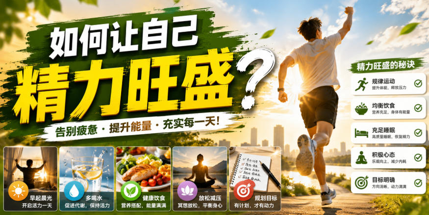 付费文章：如何让自己精力旺盛？-云网创