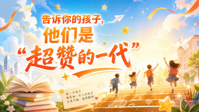某付费社群专属文章：告诉你的孩子，他们是“超赞的一代”。-云网创