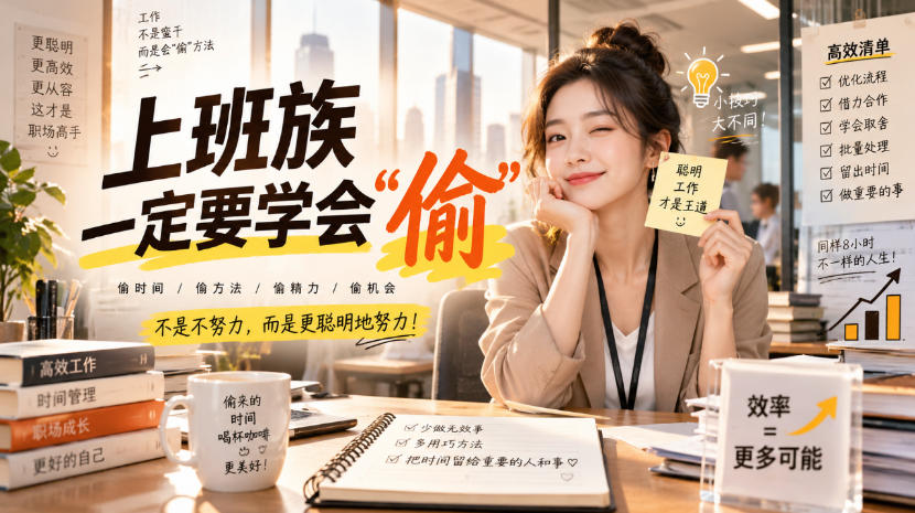 某社群精选付费文：上班族一定要学会“偷“-云网创