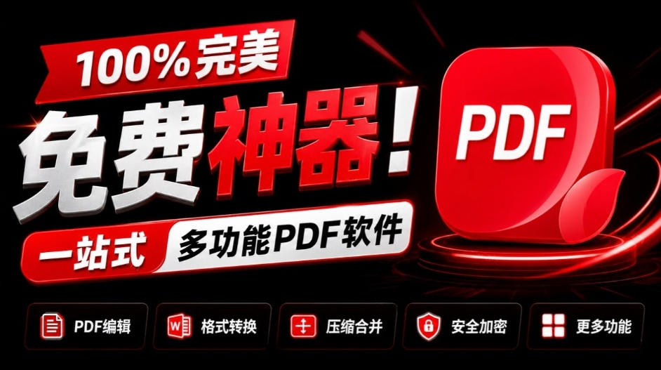 100%完美免费神器！一站式多功能PDF软件，支持PDF格式转换压缩编辑等，简约无广告，太Nice了JOPDF-云网创
