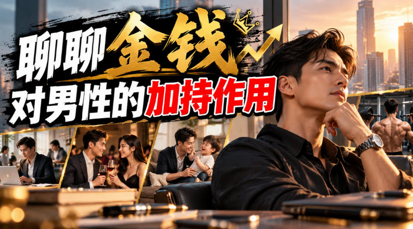 某公众号付费文章：聊聊金钱对男性的加持作用-云网创