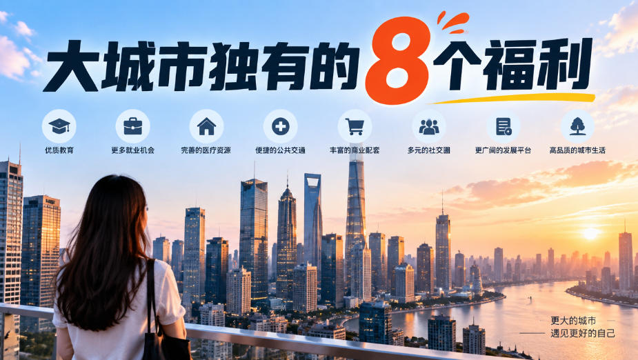 某公众号付费文章：大城市独有的8个福利-云网创
