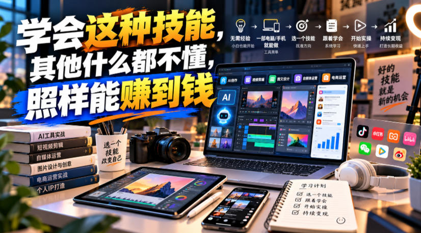 某公众号付费文章：学会这种技能，其他什么都不懂，照样能賺到钱-云网创