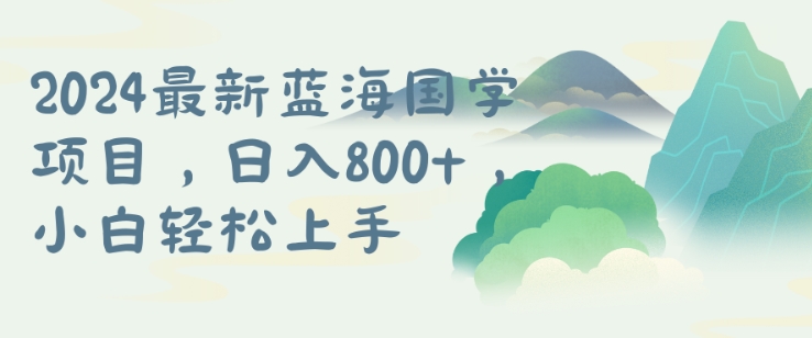 国学项目，长期蓝海可矩阵，从0-1的过程【揭秘】-云网创