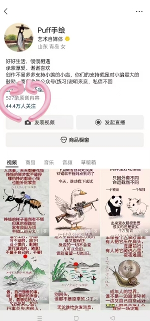 Puff手绘视频号分成项目，三天过分成计划，简单易上手，适合新手
