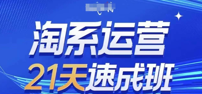 淘系运营21天速成班(更新24年11月),0基础轻松搞定淘系运营,不做假把式-云网创