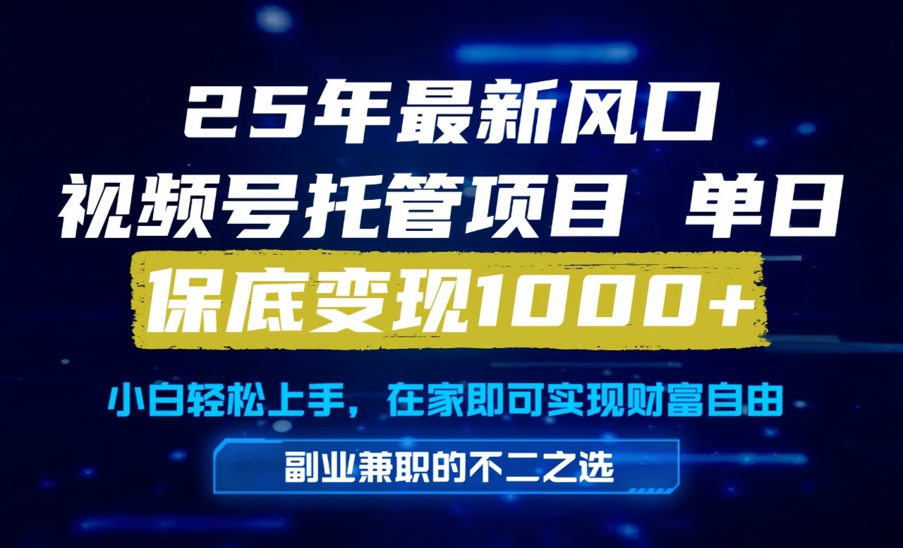 真正的懒人项目，妥妥的福利，先到先得，单日保底1000+-云网创