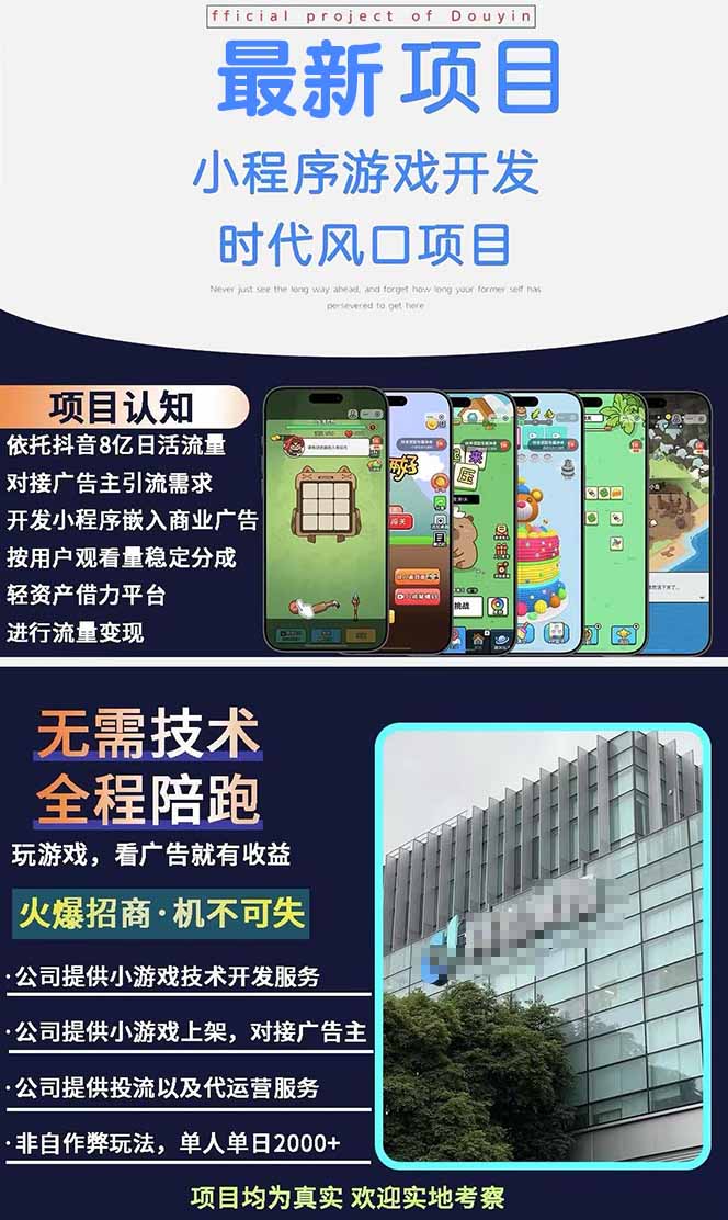 图片[1]-2025最热抖音项目 Ai时代风口项目小程序游戏开发 实测单个游戏日收入1800+-云网创