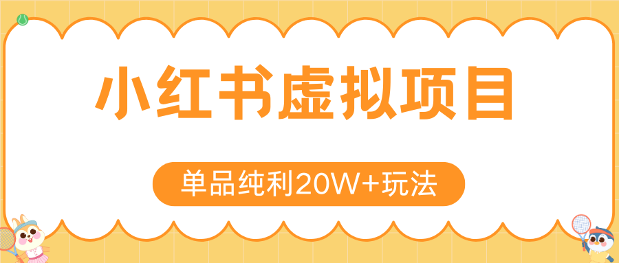 小红书虚拟电商新玩法，实现单品纯利20W+，可矩阵放大操作！-云网创