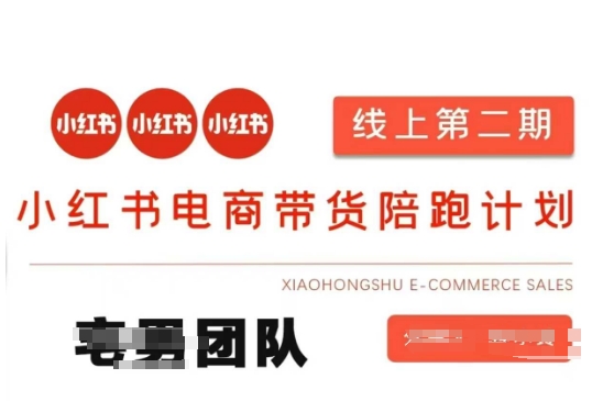 小红书电商带货课2期，月利润20个的小红书电商的有货源，无货源，虚拟产品，付费投流等整套玩法-云网创