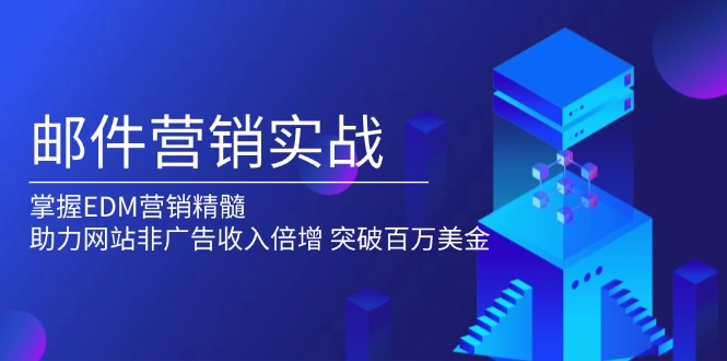 邮件营销实战，掌握EDM营销精髓，助力网站非广告收入倍增，突破百万美金-云网创